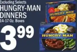 C Town Hungry Man dinners offer