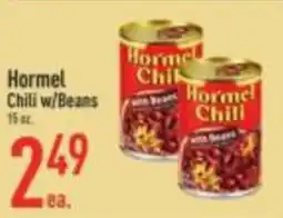 Strack & Van Til Hormel chili w/beans offer