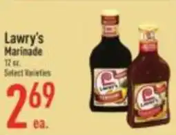 Strack & Van Til Lawry's marinade offer