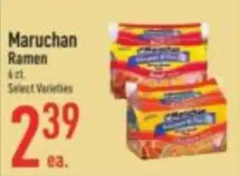 Strack & Van Til Maruchan Ramen offer