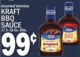 C Town Kraft bbq sauce offer