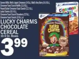 C Town Lucky Charms Chocolate Cereal offer