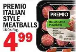 C Town Premio italian style meatballs offer