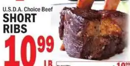 C Town U.S.D.A. Choice Beef Short Ribs offer