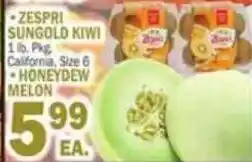 C Town Zespri sungold kiwi offer