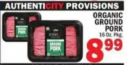 C Town Authenticity Provisions Organic Ground Pork offer