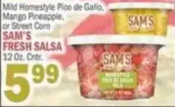 C Town Sam's fresh salsa offer