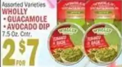 C Town Wholly guacamole avocado dip offer