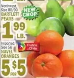 C Town Frutas Chile navel oranges offer