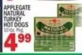 C Town Applegate natural turkey hot dogs offer