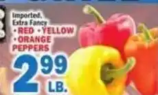 C Town Imported Extra Fancy Red Yellow Orange Peppers offer
