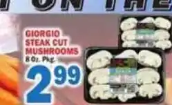 C Town Giorgio steak cut mushrooms offer