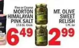 C Town Morton Himalayan Pink Salt offer