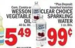C Town Wesson vegetable oil offer