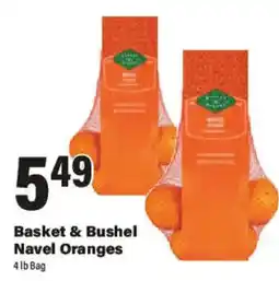 Big Y Basket & Bushel Navel Oranges offer