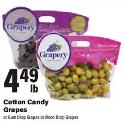 Big Y Grapery Cotton Candy Grapes offer
