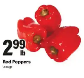 Big Y Red Peppers offer