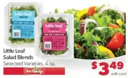 Family Fare Little Leaf Salad Blends offer
