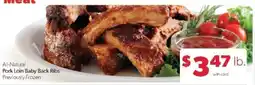 Family Fare All-Natural Pork Loin Baby Back Ribs offer