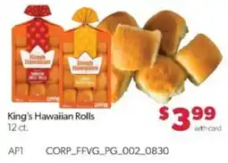 Family Fare King's Hawaiian Rolls offer