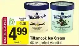 Star Market Tillamook ice cream offer