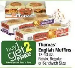 Star Market Thomas' English Muffins offer