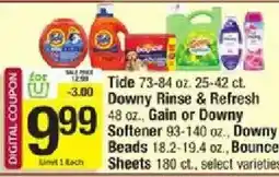Star Market Tide Downy Rinse & Refresh Gain or Downy offer