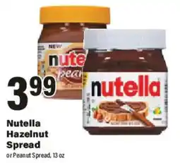 Big Y Nutella Hazelnut Spread offer