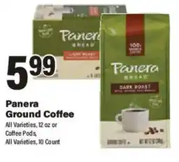Big Y Panera Ground Coffee offer
