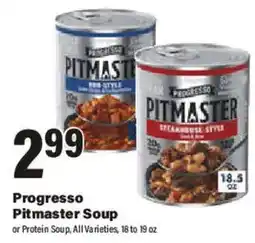 Big Y Progresso Pitmaster Soup offer
