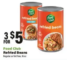 Big Y Food Club Refried Beans offer
