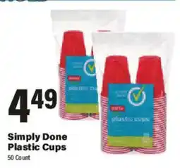 Big Y Simply Done Plastic Cups offer