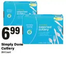 Big Y Simply Done Cutlery offer