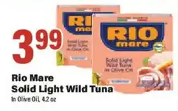 Big Y Rio Mare Solid Light Wild Tuna offer