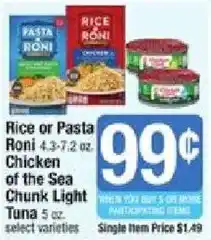 Star Market Rice or Pasta Roni offer