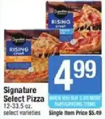 Star Market Signature Select Pizza offer
