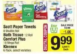 Star Market Scott Paper Towels offer