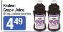 Star Market Kedem grape juice offer