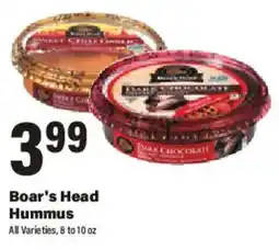 Big Y Boar's Head Hummus offer