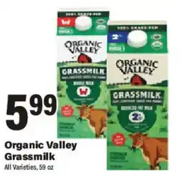 Big Y Organic Valley Grassmilk offer