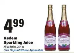 Big Y Kedem Sparkling Juice offer