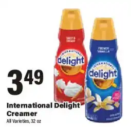 Big Y International Delight Creamer offer