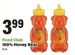 Big Y Food Club 100% Honey Bear offer