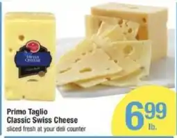 Shaw's Primo Taglio Classic Swiss Cheese offer