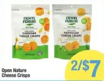 Shaw's Open Nature Cheese Crisps offer