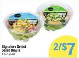 Shaw's Signature Select Salad Bowls offer