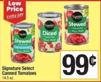 Shaw's Signature Select Canned Tomatoes offer