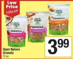 Shaw's Open Nature Granola offer