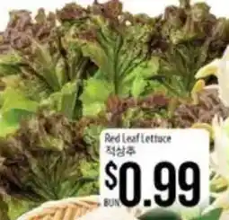 Hmart Red Leaf Lettuce offer