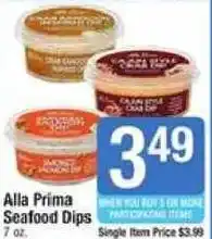 Shaw's Alla Prima Seafood Dips offer